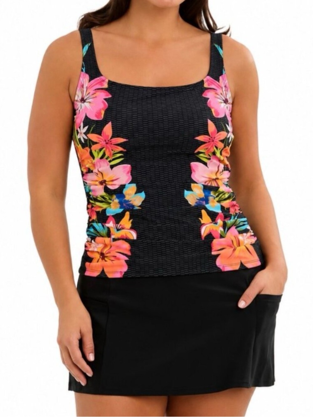 Ellen Tracy Women’s Tankini Set